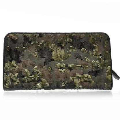 Prada Sequin Camouflage Continental Wallet Mimetico 1 of 8