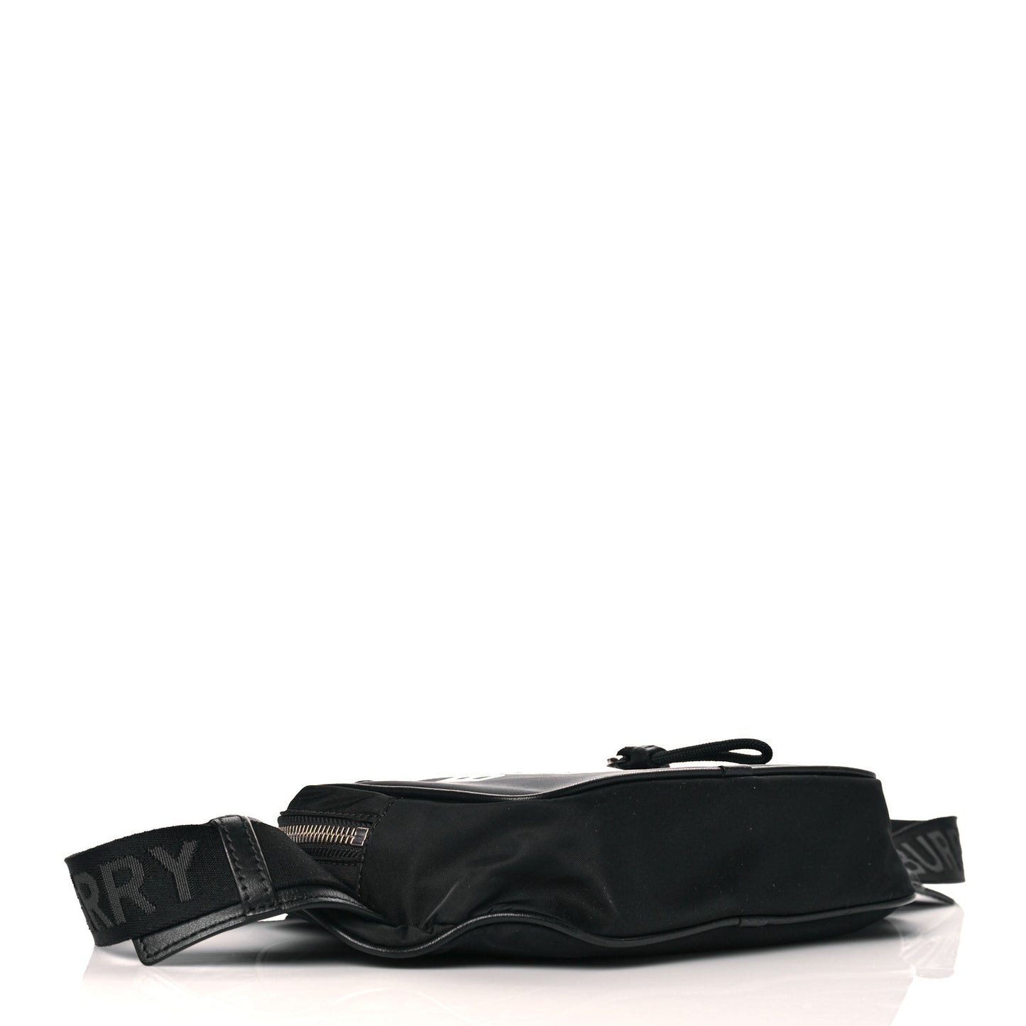 Econyl Logo Print Bum Bag Black