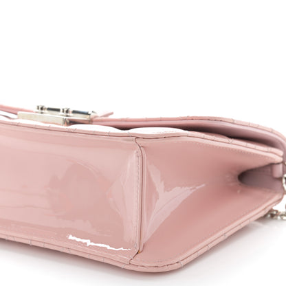 Christian Dior Patent Cannage Miss Dior Promenade Pouch Pink 10 of 10