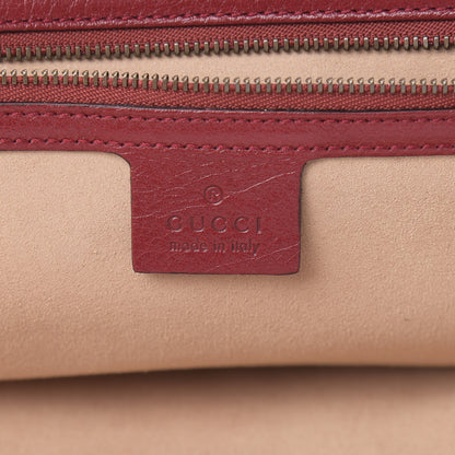 Gucci Calfskin Large Re(Belle) Top Handle Bag Red 6 of 13