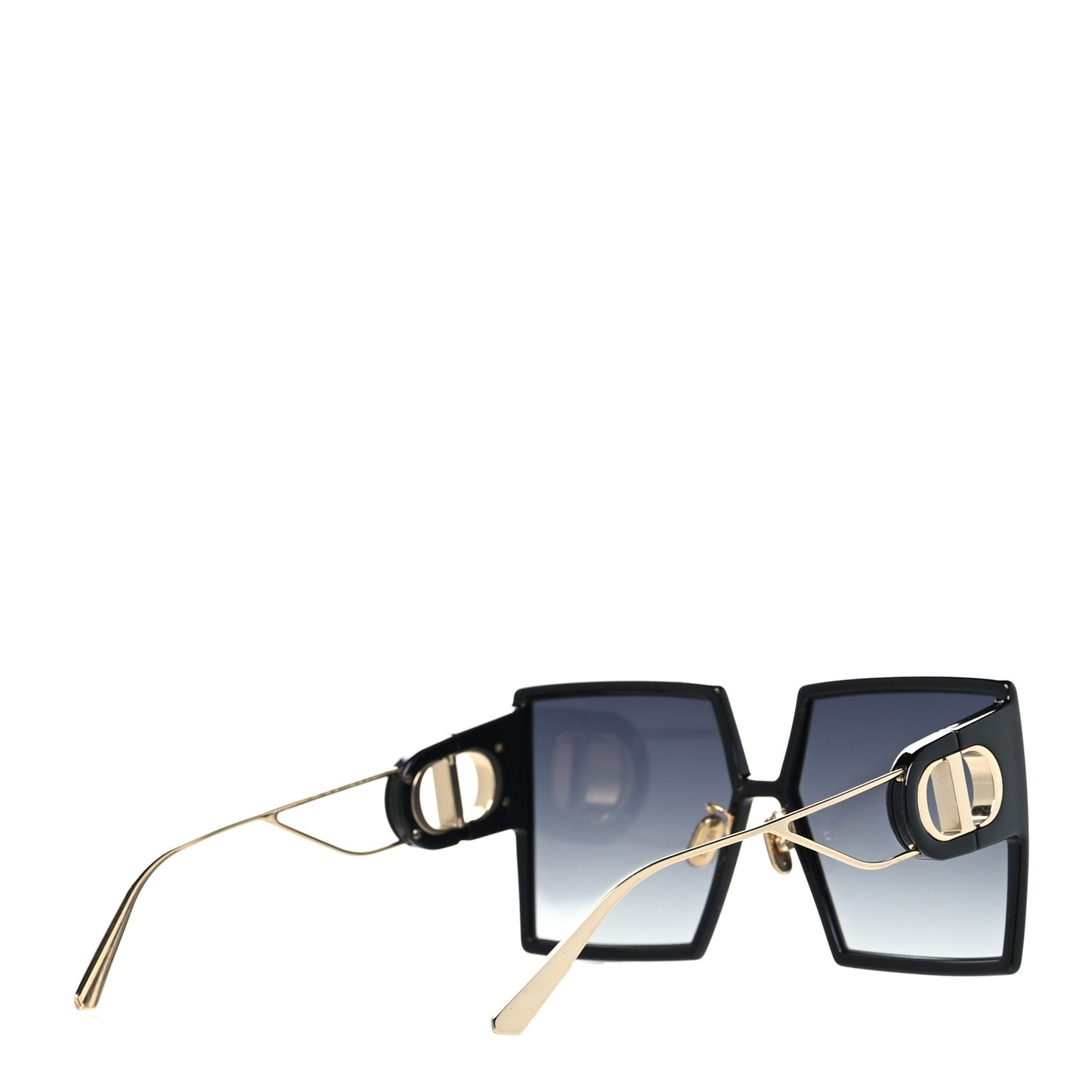 Square 30 Montaigne Sunglasses Black