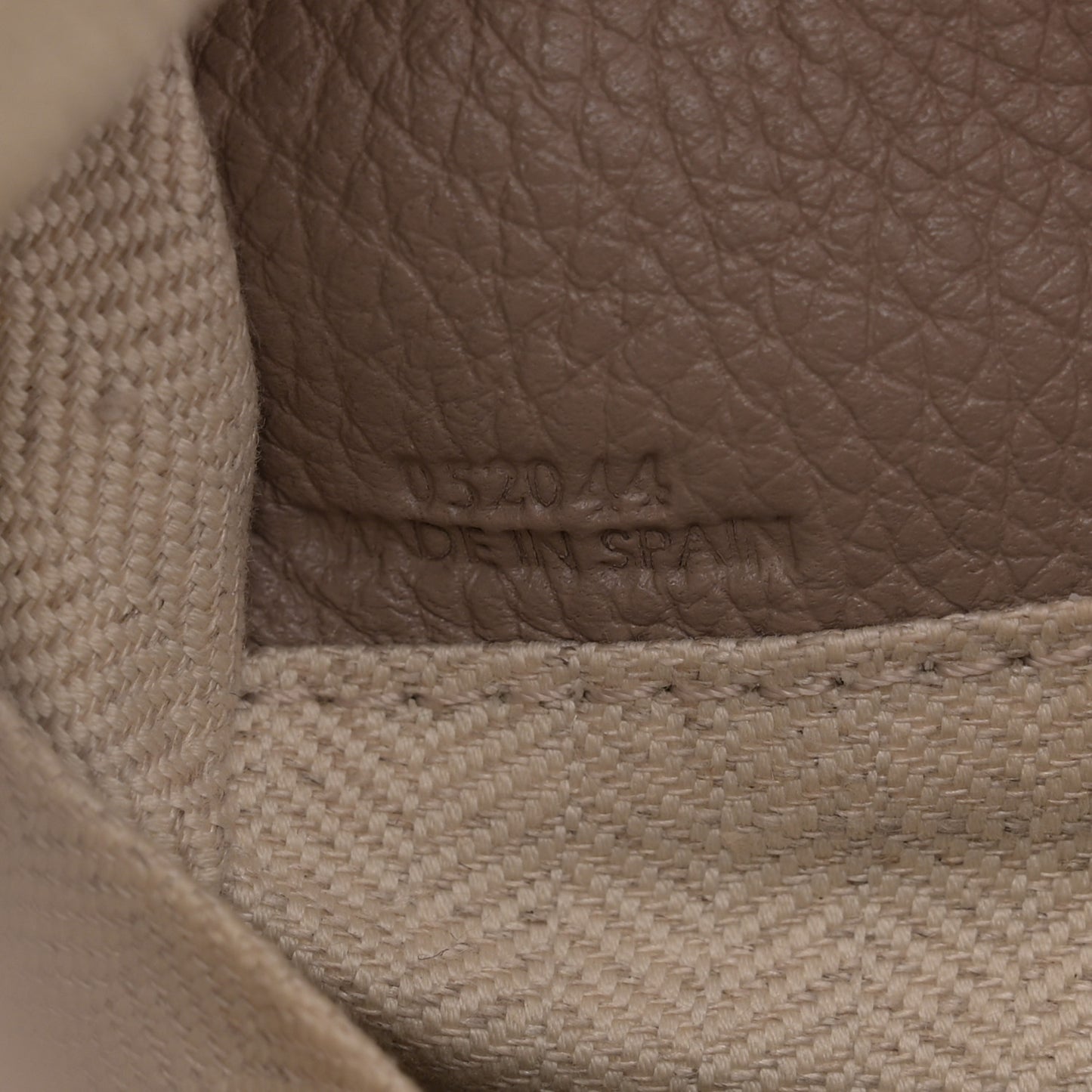 Grained Calfskin Small Puzzle Bag Sand Mink