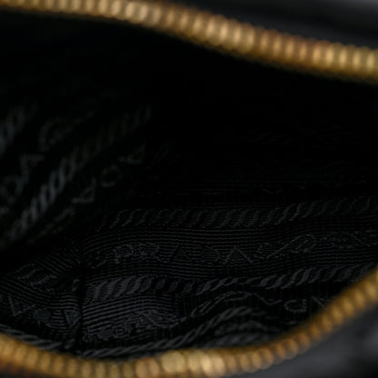 Prada Tessuto Nylon Bow Wristlet Black 5 of 7
