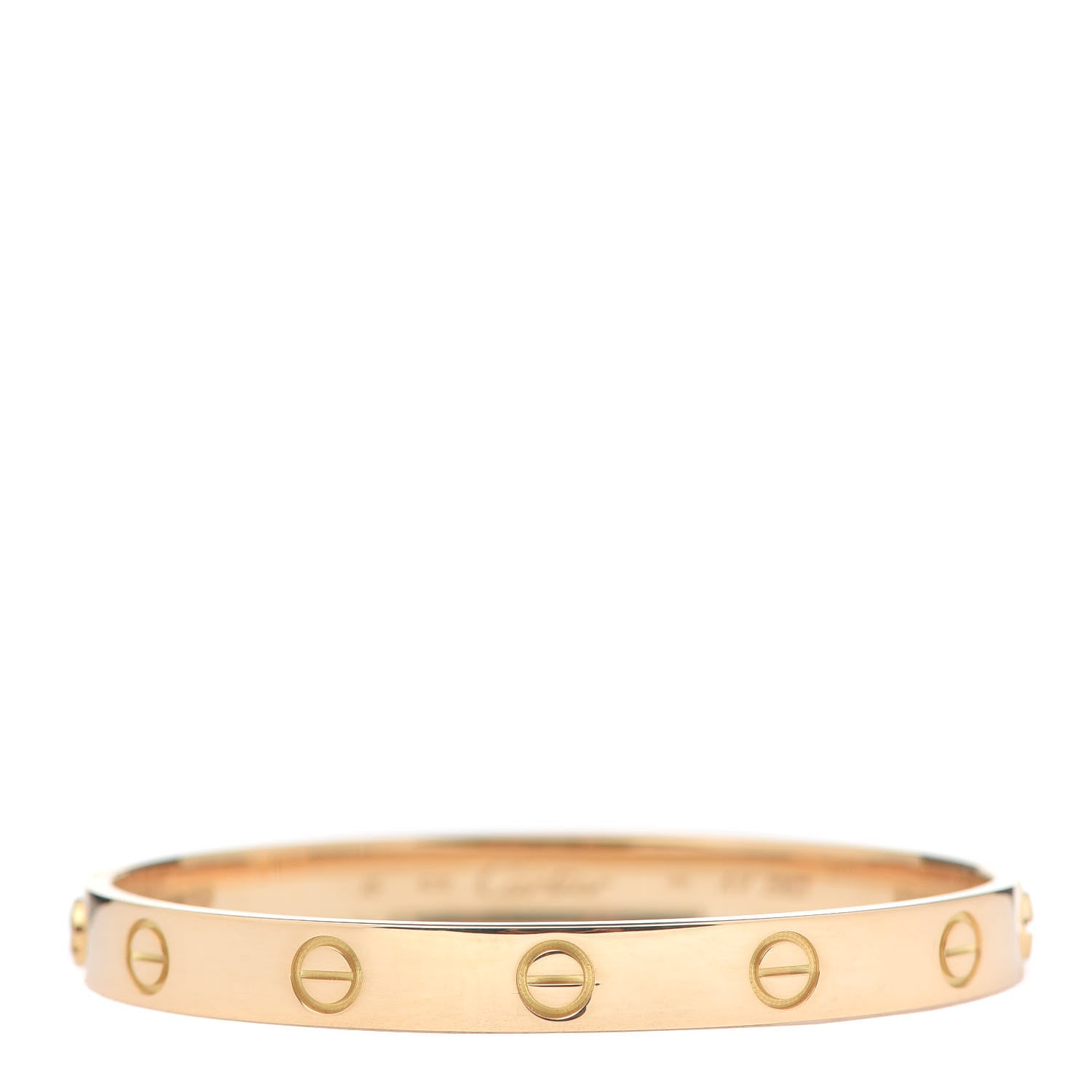 Cartier 18K Yellow Gold LOVE Bracelet 16 1 of 5
