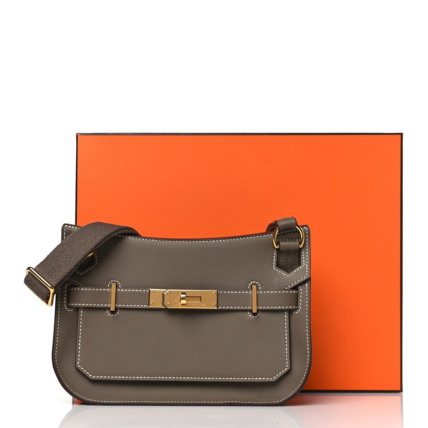 Hermes Swift Mini Jypsiere Etoupe 11 of 11