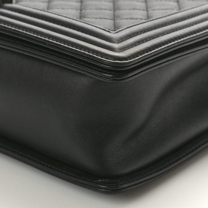 Chanel Calfskin Quilted New Medium Boy Flap Black 10 of 14