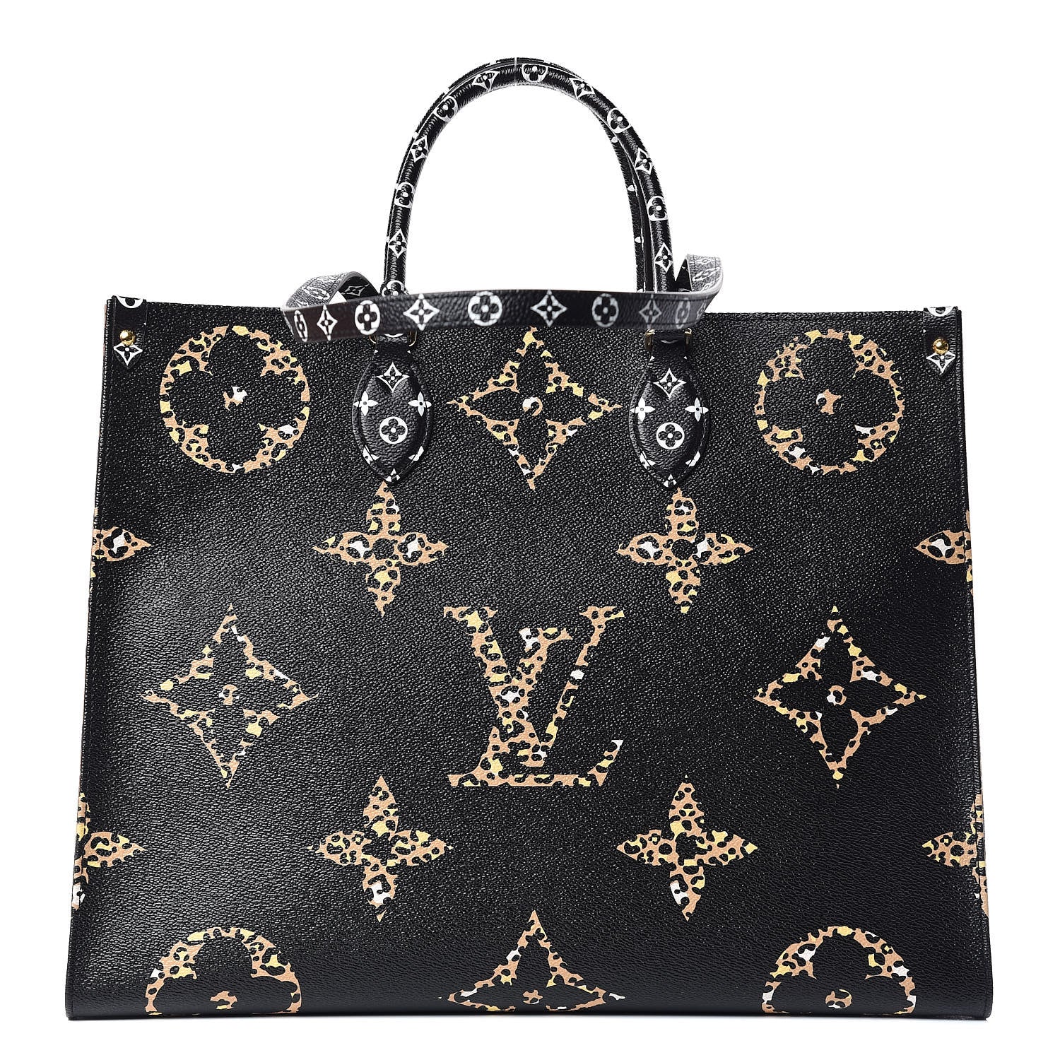 Louis Vuitton Monogram Giant Jungle Onthego GM Black 1 of 10