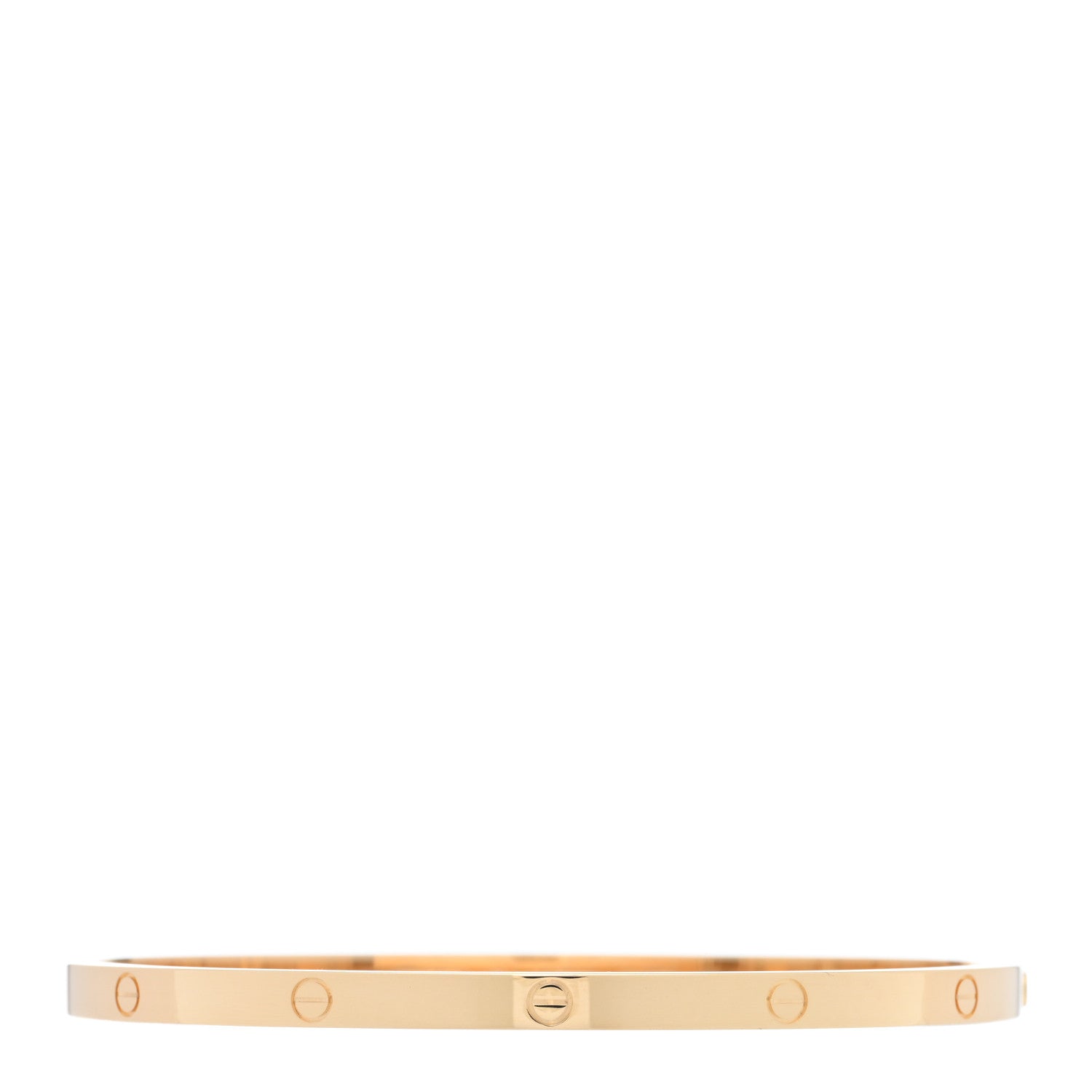 Cartier 18K Yellow Gold Small LOVE Bracelet 18 1 of 7