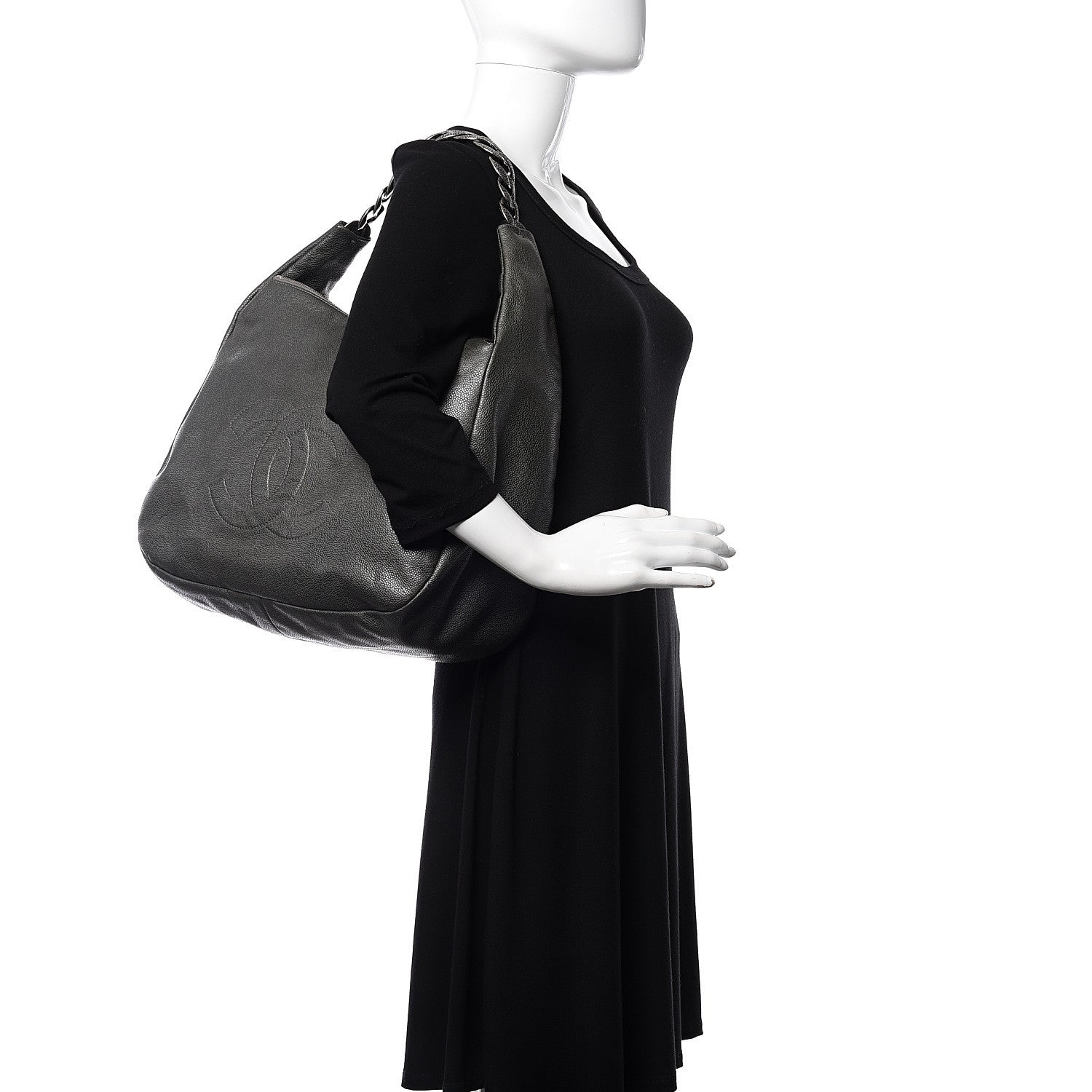 Chanel Caviar 31 Hobo Grey 2 of 11
