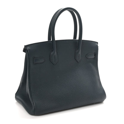 Hermes Togo BIRKIN 30 Bleu Obscur 3 of 10