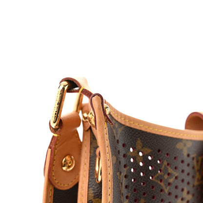 Louis Vuitton Monogram Perforated Musette Fuchsia 12 of 15