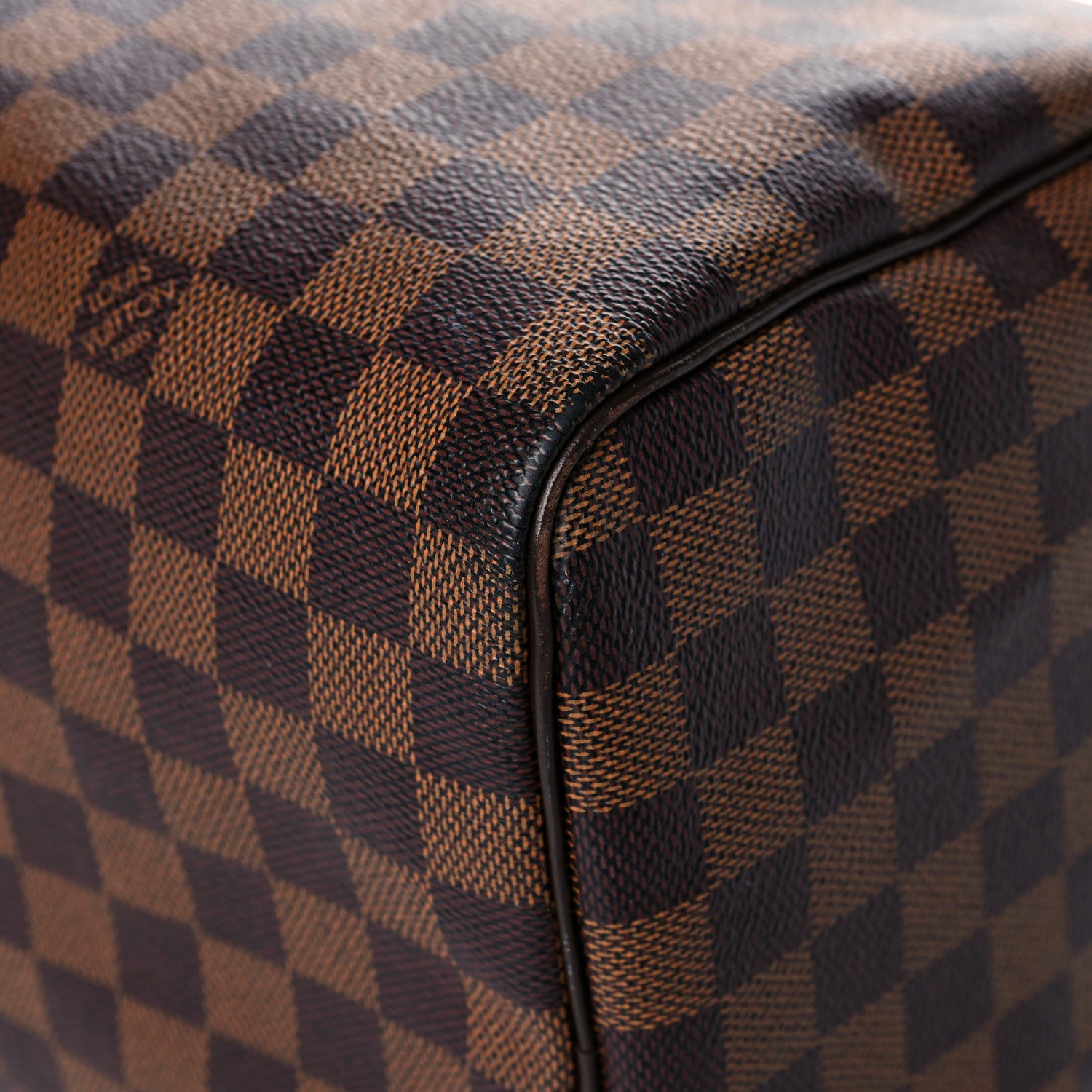 Louis Vuitton Damier Ebene Speedy 30 13 of 13
