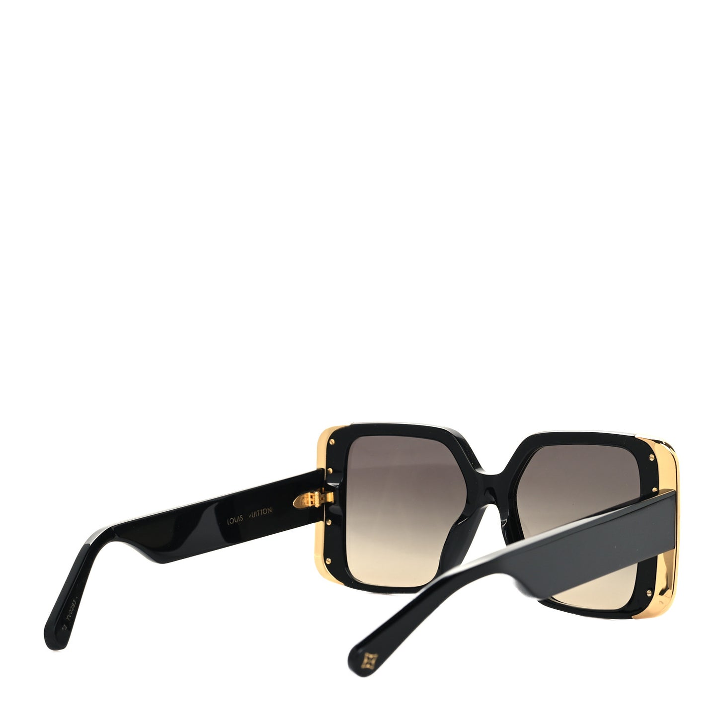 Acetate LV Moon Square Sunglasses Z1664W Black