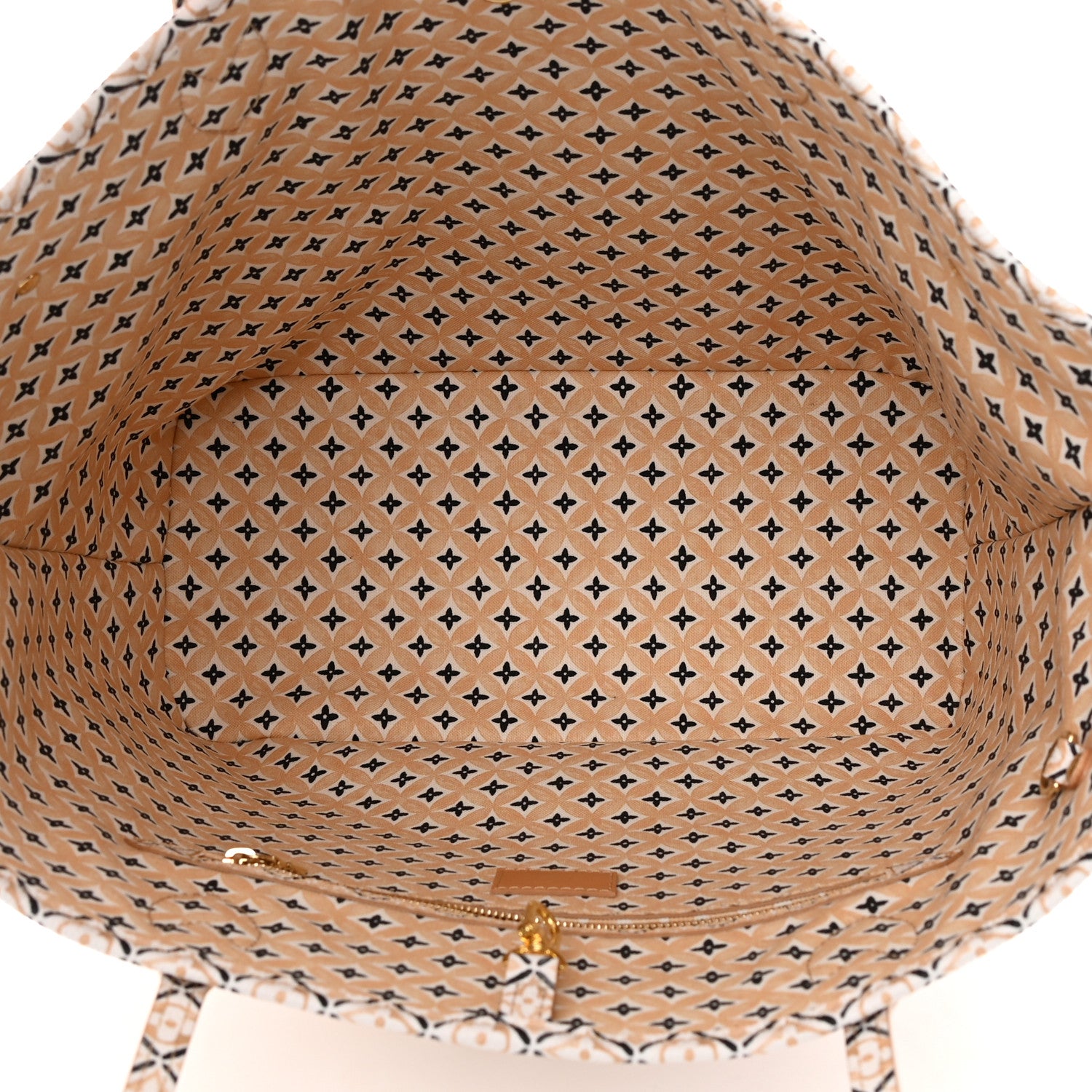 Louis Vuitton Monogram Giant By The Pool 2.0 Neverfull MM Beige 5 of 9