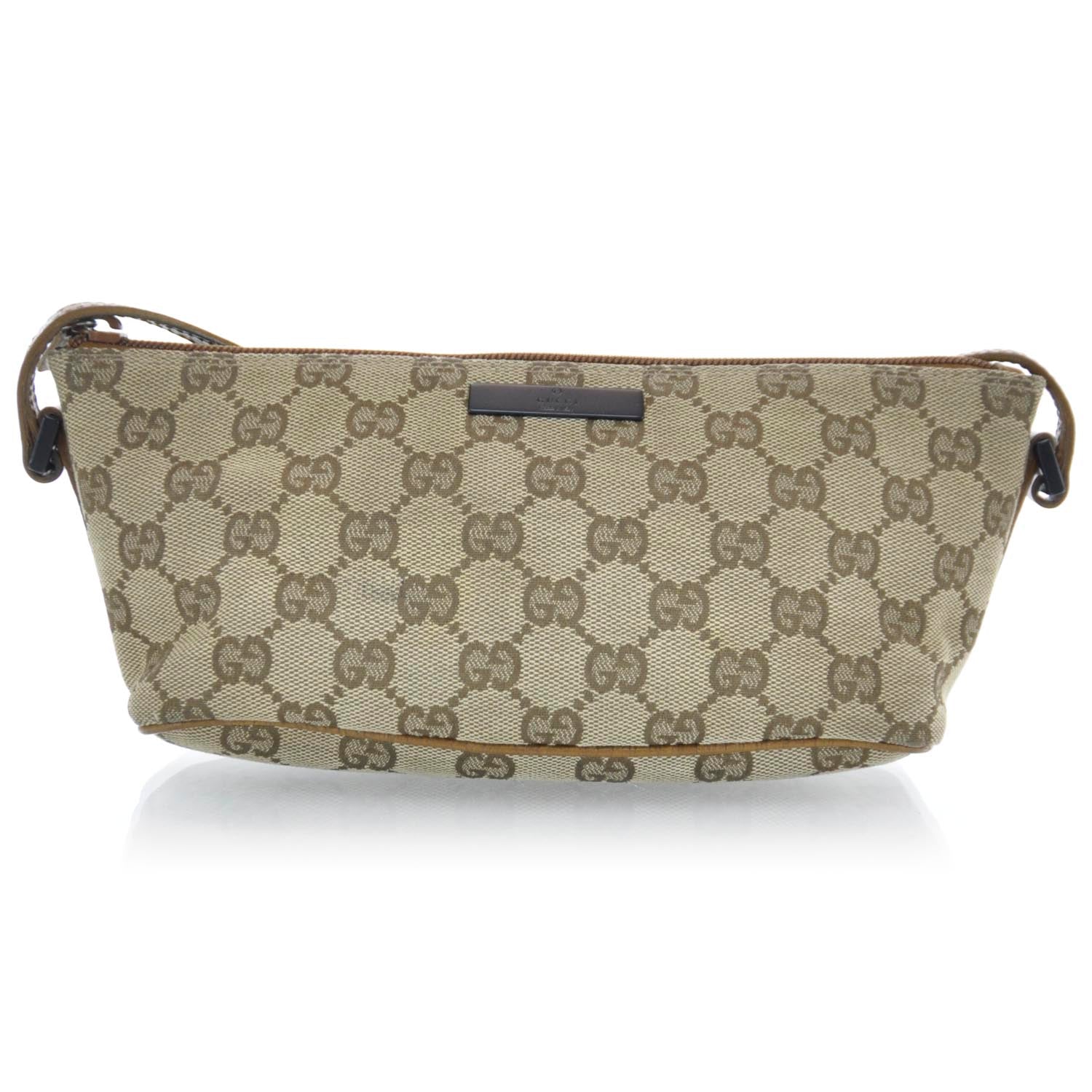 Gucci Monogram Boat Pochette 1 of 8