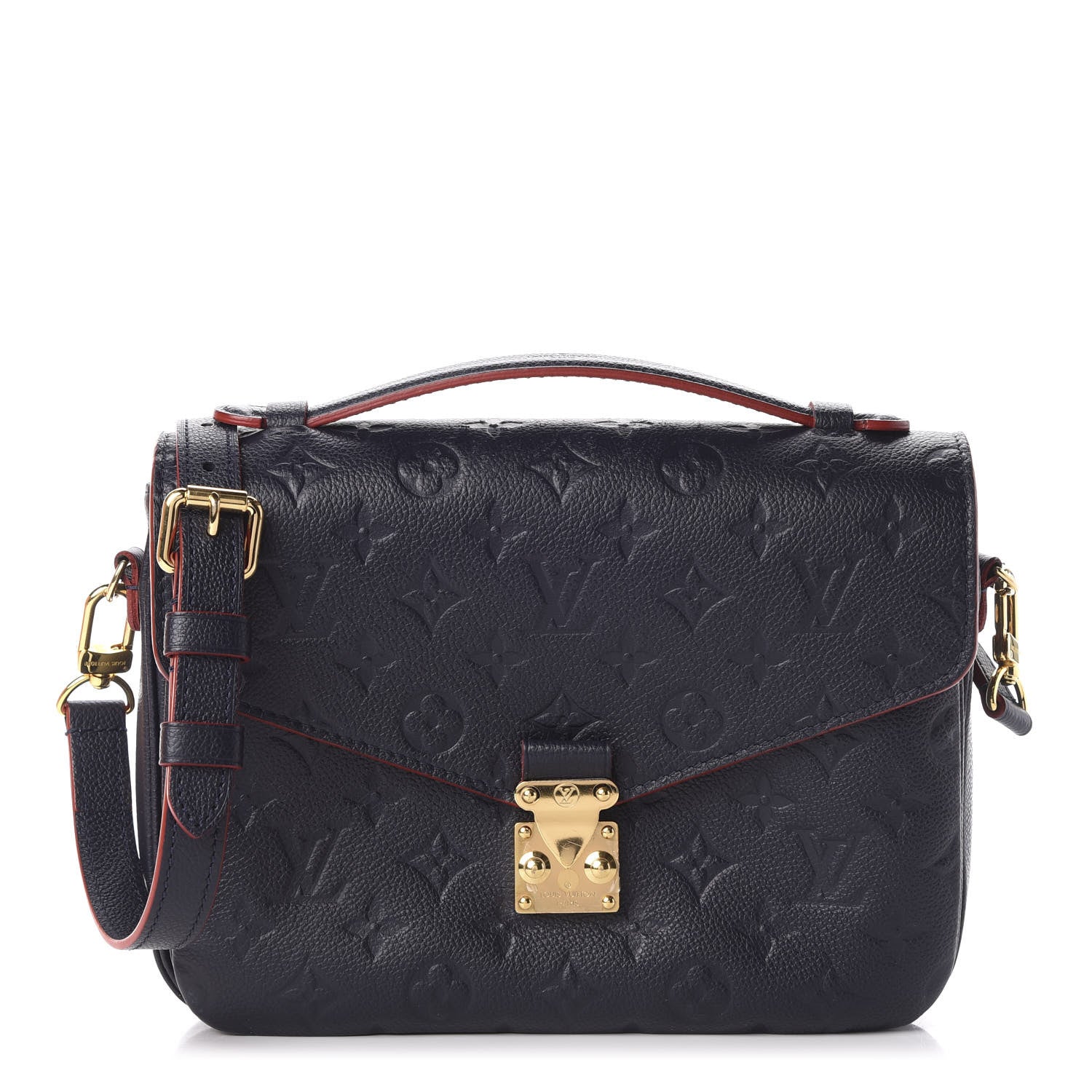 Louis Vuitton Empreinte Pochette Metis Marine Rouge 1 of 12