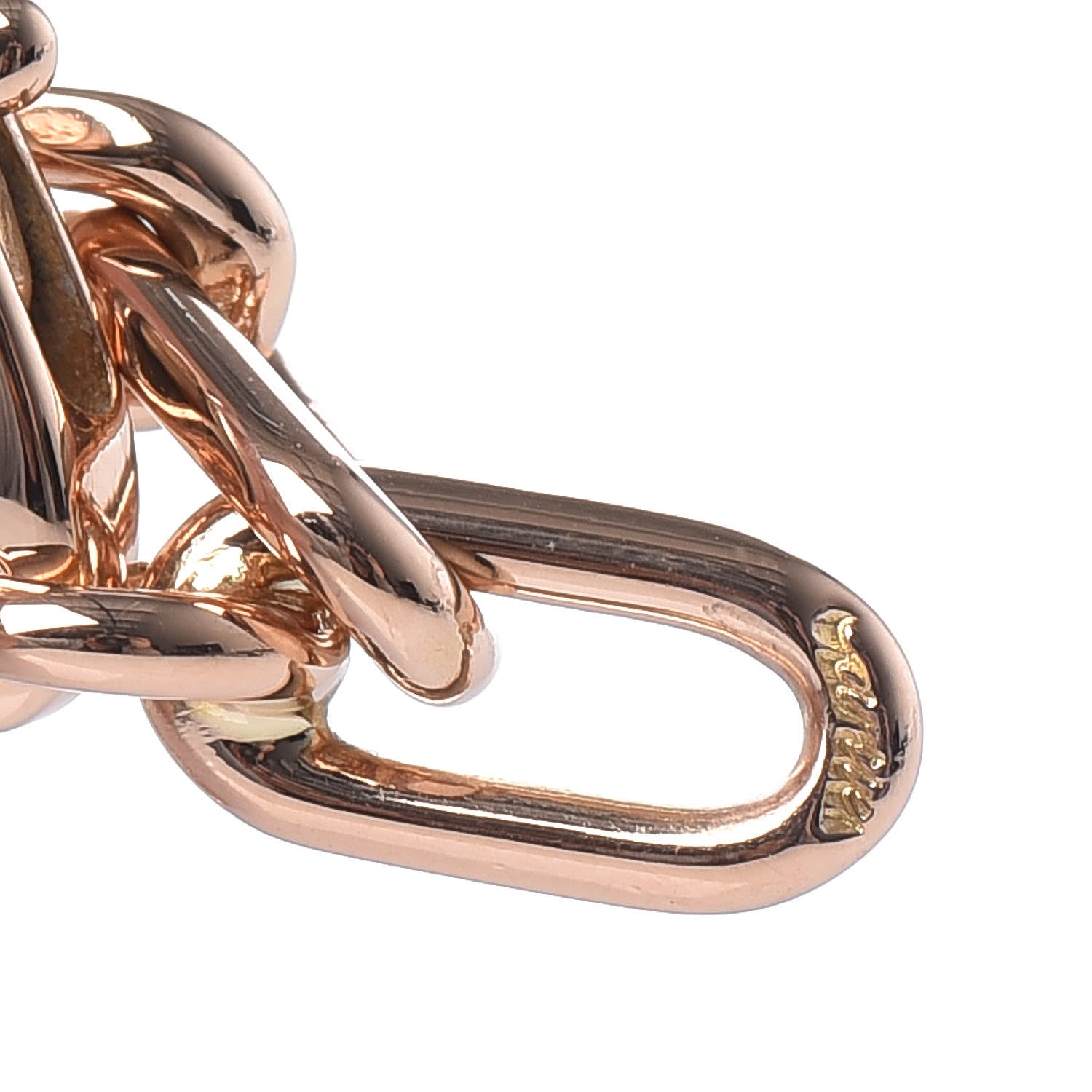 Cartier 18K Pink Gold Spartacus Link Chain Bracelet 5 of 5