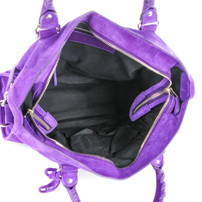 Balenciaga Baby Daim Suede Giant 12 Silver Hardware City Ultraviolet 6 of 8