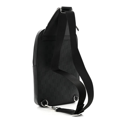 Louis Vuitton Damier Infini Avenue Sling Bag NM Onyx 3 of 10