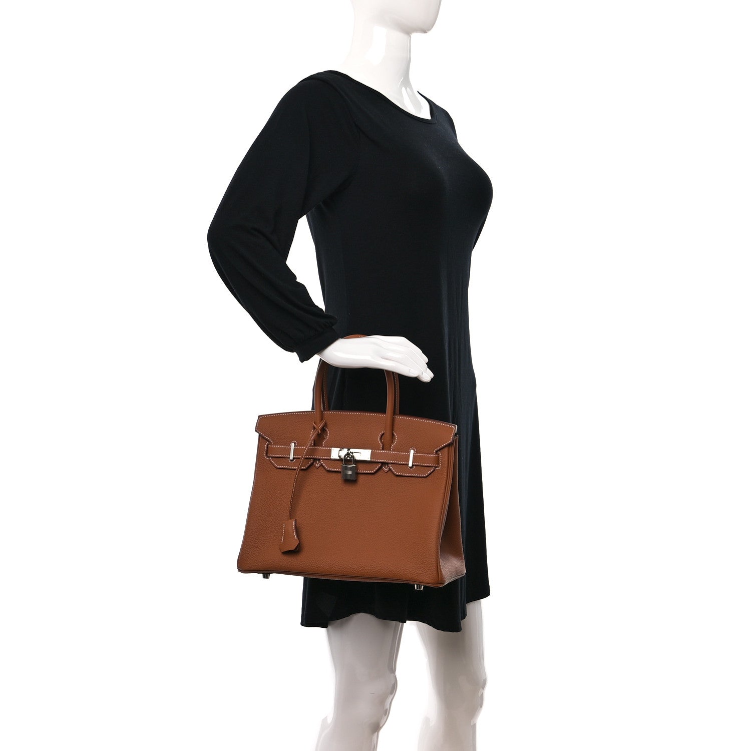 Hermes Togo Birkin 30 Gold 2 of 14