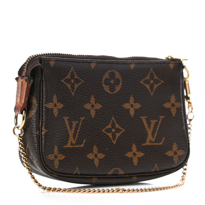 Louis Vuitton Monogram Mini Pochette Accessories 3 of 12