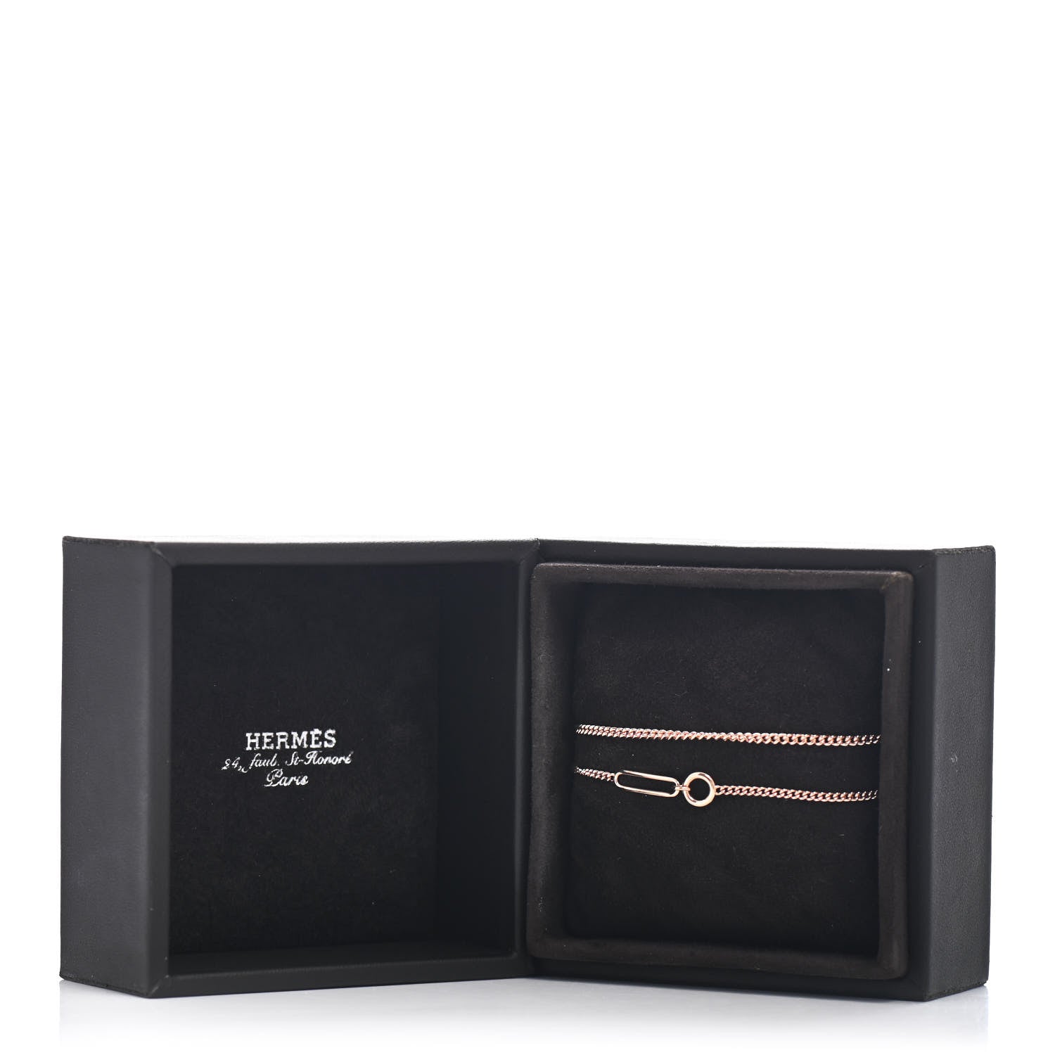Hermes 18K Rose Gold Echappee Bracelet ST 5 of 5
