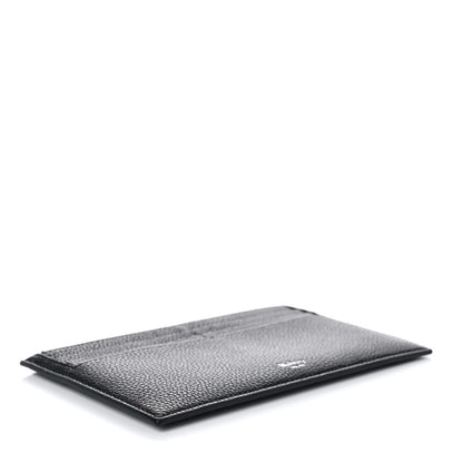 Mulberry Classic Grain Zipped Travel Card Holder Black 4 of 10