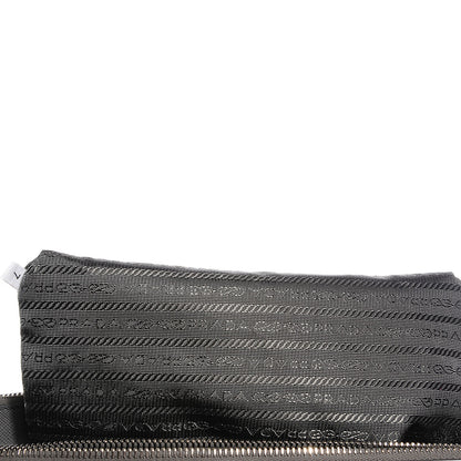 Prada Saffiano Lux Medium Double Zip Tote Marmo 10 of 11