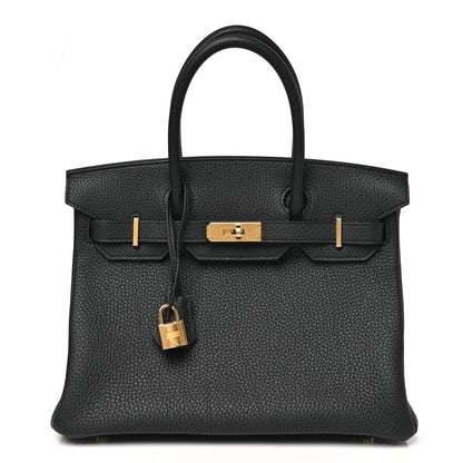 Hermes Togo Birkin 30 Black 1 of 11
