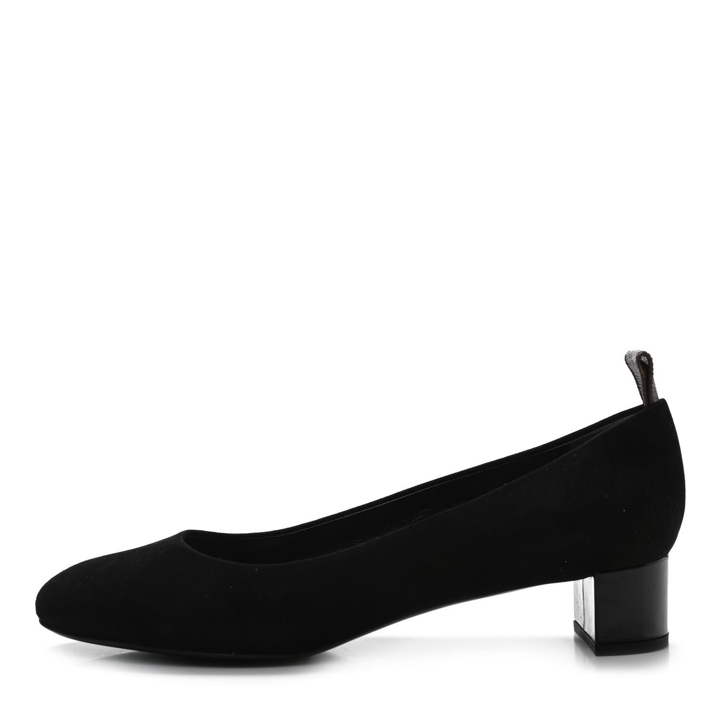Suede Uniformes Pump 39 Black