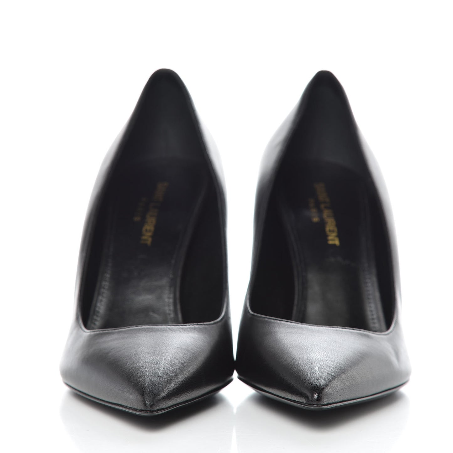 Calfskin Opyum 85 Pumps 38.5 Black