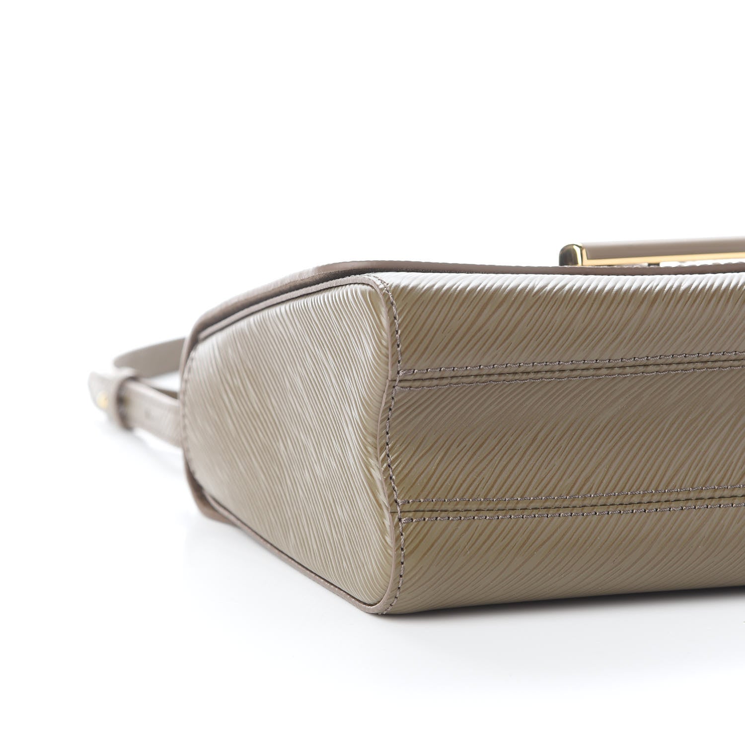 Louis Vuitton Epi Twist Shoulder Bag MM Smokey Brown 7 of 8