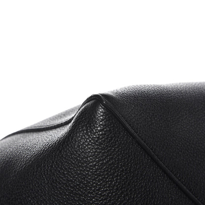 Celine Soft Grained Calfskin Small Belt Cabas Phantom Black 8 of 11