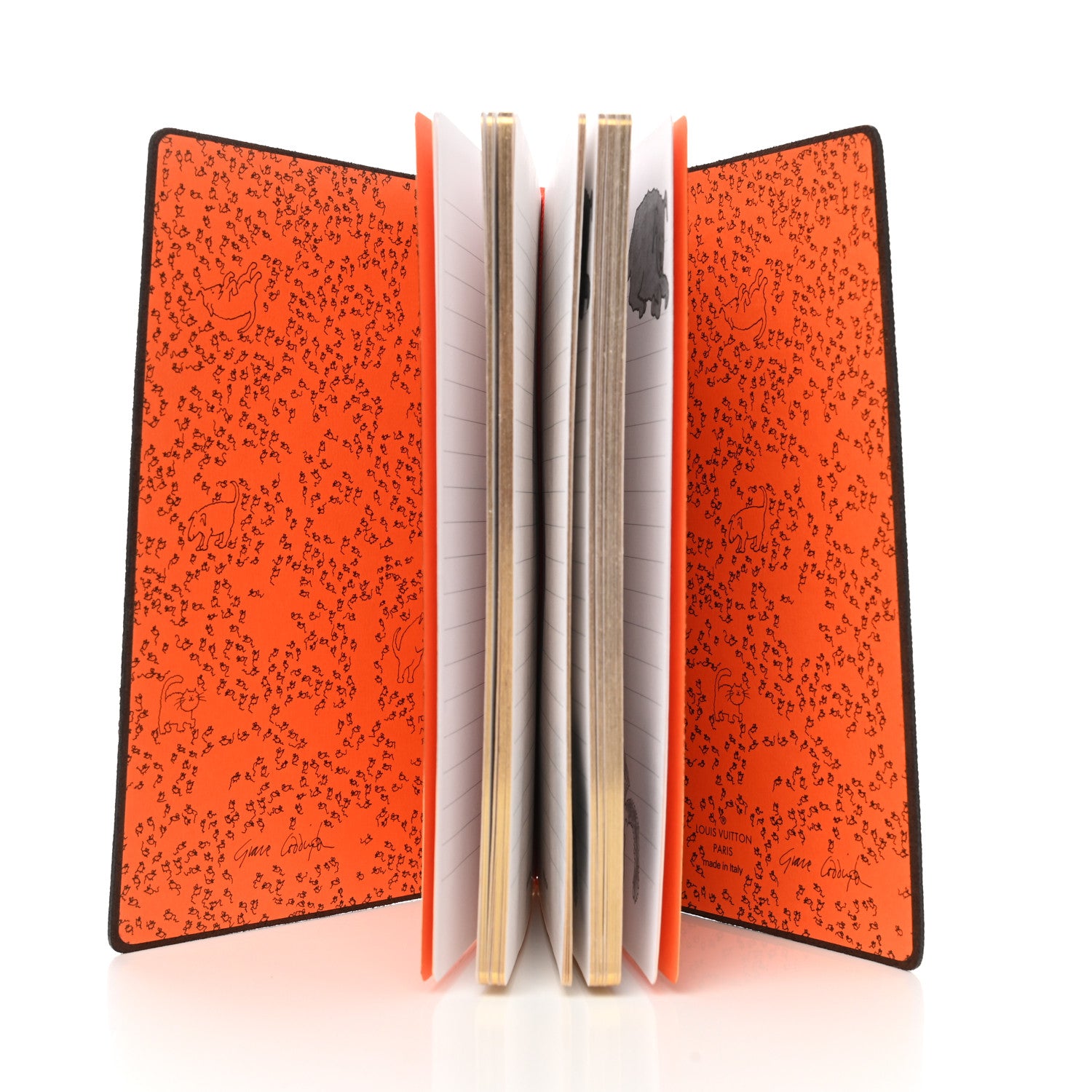 Louis Vuitton Catogram Clemence Notebook MM Marron 4 of 6