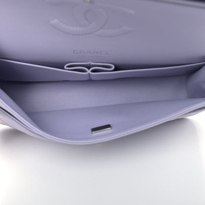 Chanel Caviar Quilted Medium Double Flap Light Purple 5 of 9