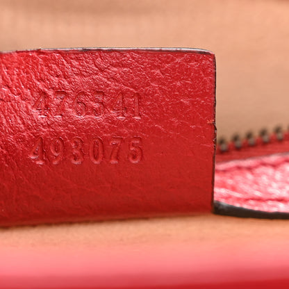 Gucci GG Supreme Monogram Small Queen Margaret Top Handle Bag Red 7 of 10