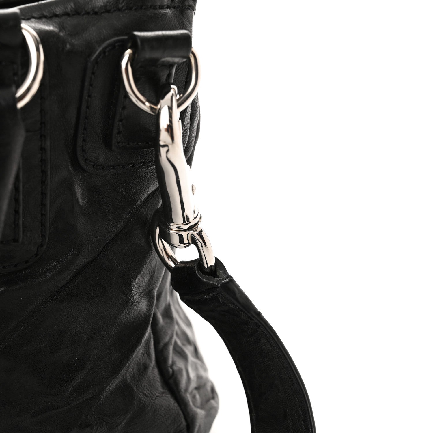 Givenchy Tumbled Sheepskin Medium Pandora Black 11 of 11
