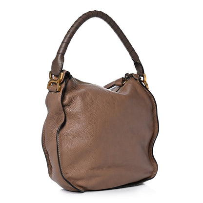 Chloe Calfskin Medium Marcie Hobo Nut 3 of 12