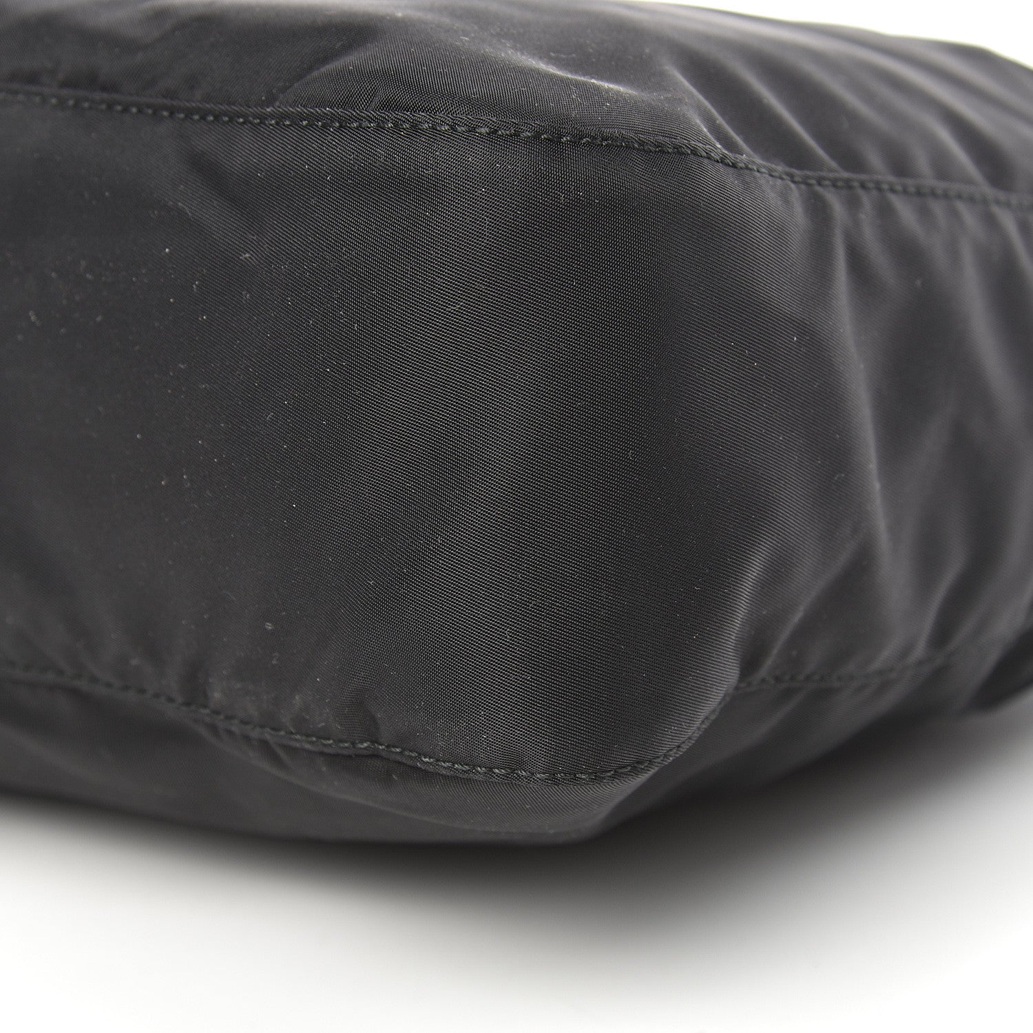 Prada Nylon Flat Messenger Bag Black 11 of 12