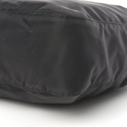Prada Nylon Flat Messenger Bag Black 11 of 12