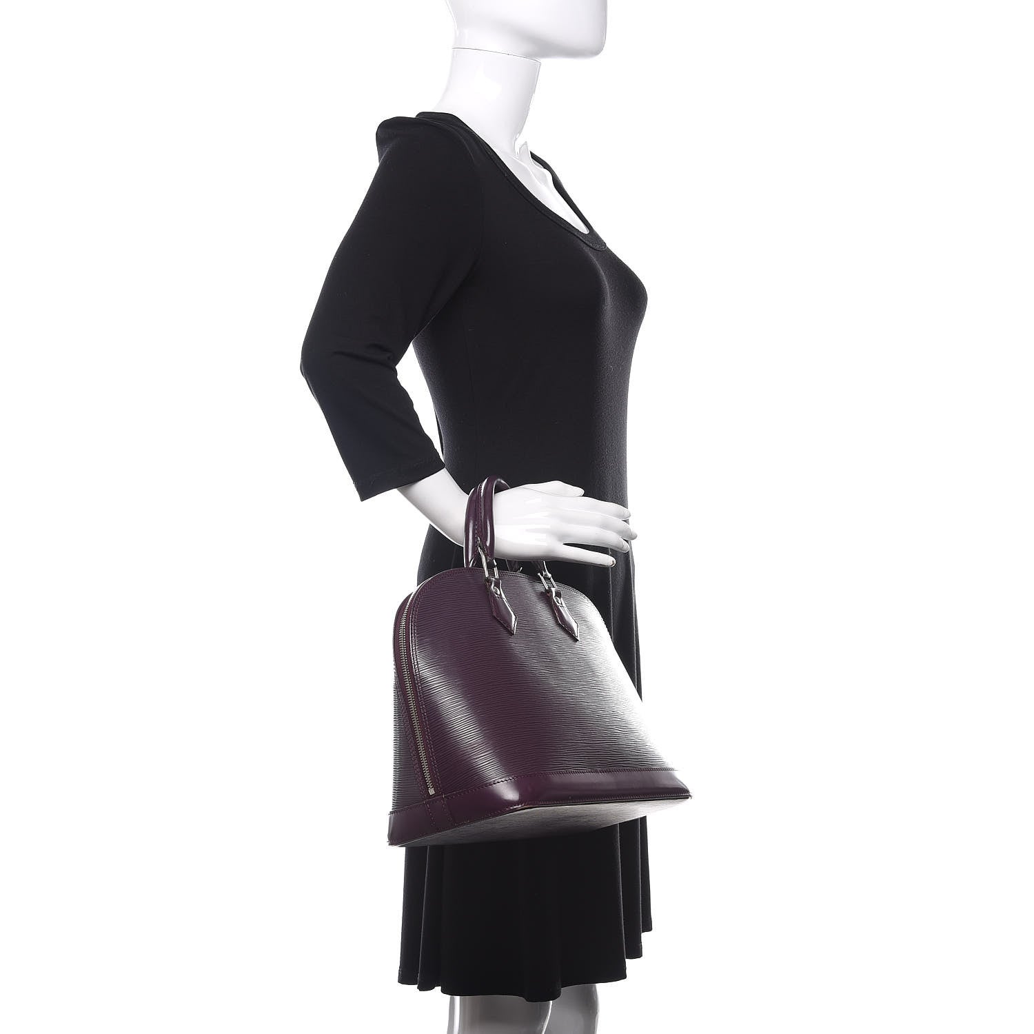 Louis Vuitton Epi Alma PM Cassis 2 of 11