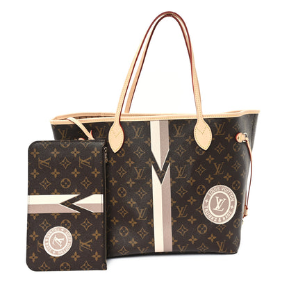 Louis Vuitton Neo Neverfull MM Mon Monogram Quartz Taupe 3 of 10