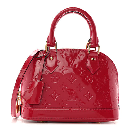 Louis Vuitton Vernis Alma BB Rose Indien 1 of 12