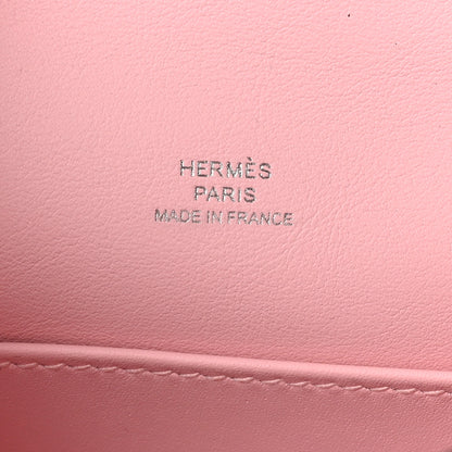 Hermes Swift Kelly Pochette Clutch Rose Sakura 7 of 12