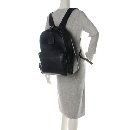 Valentino Garavani Grained Calfskin Rockstud Backpack Navy 2 of 7