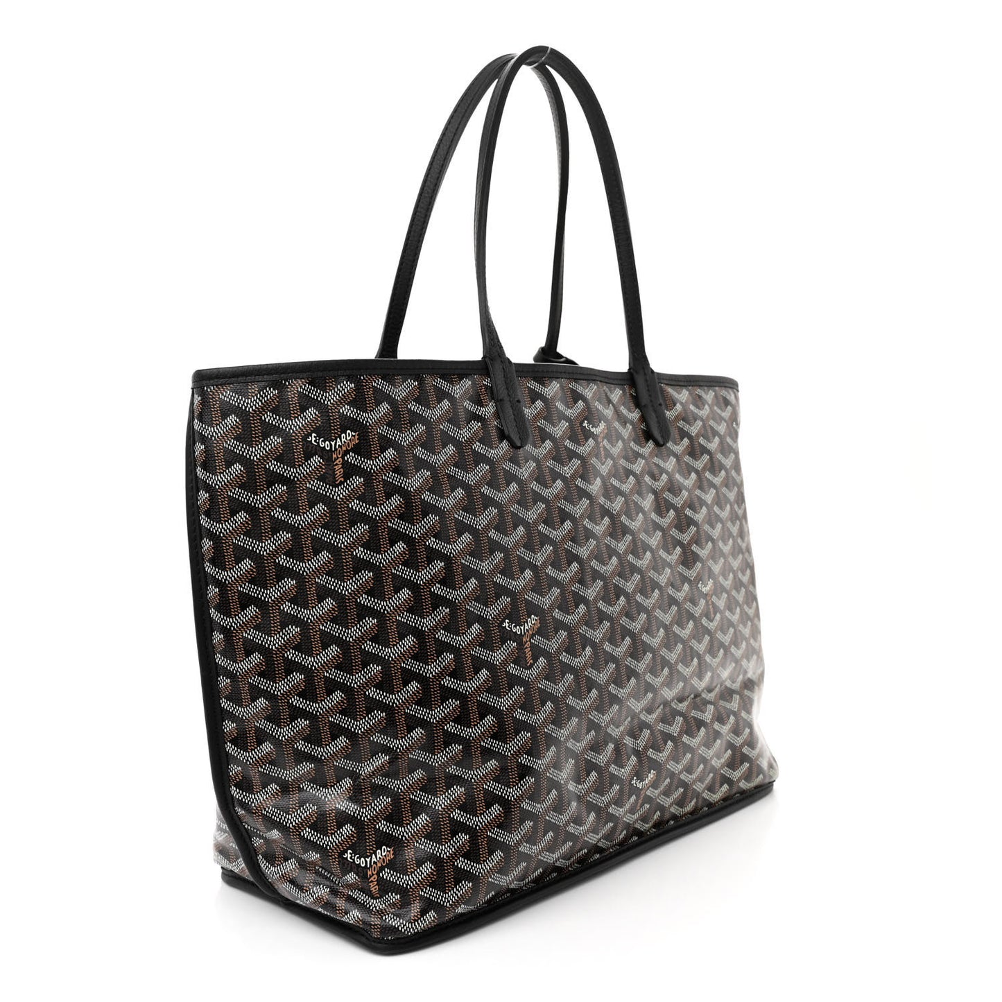 Goyardine Reversible Anjou PM Black