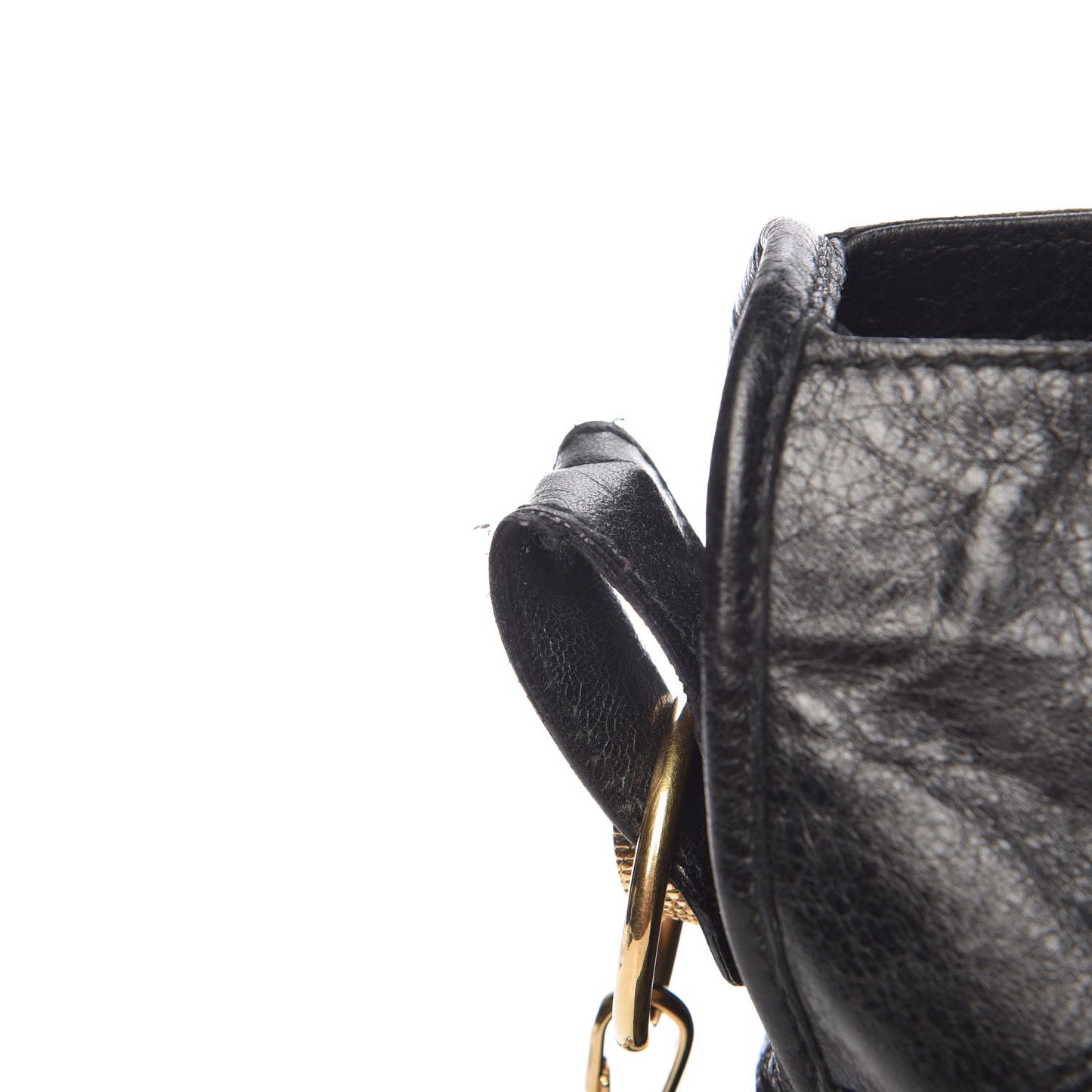Agneau Giant 21 Gold Hardware Part Time Black