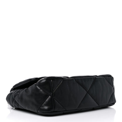 Chanel Lambskin Quilted Medium Chanel 19 Flap Black 5 of 11