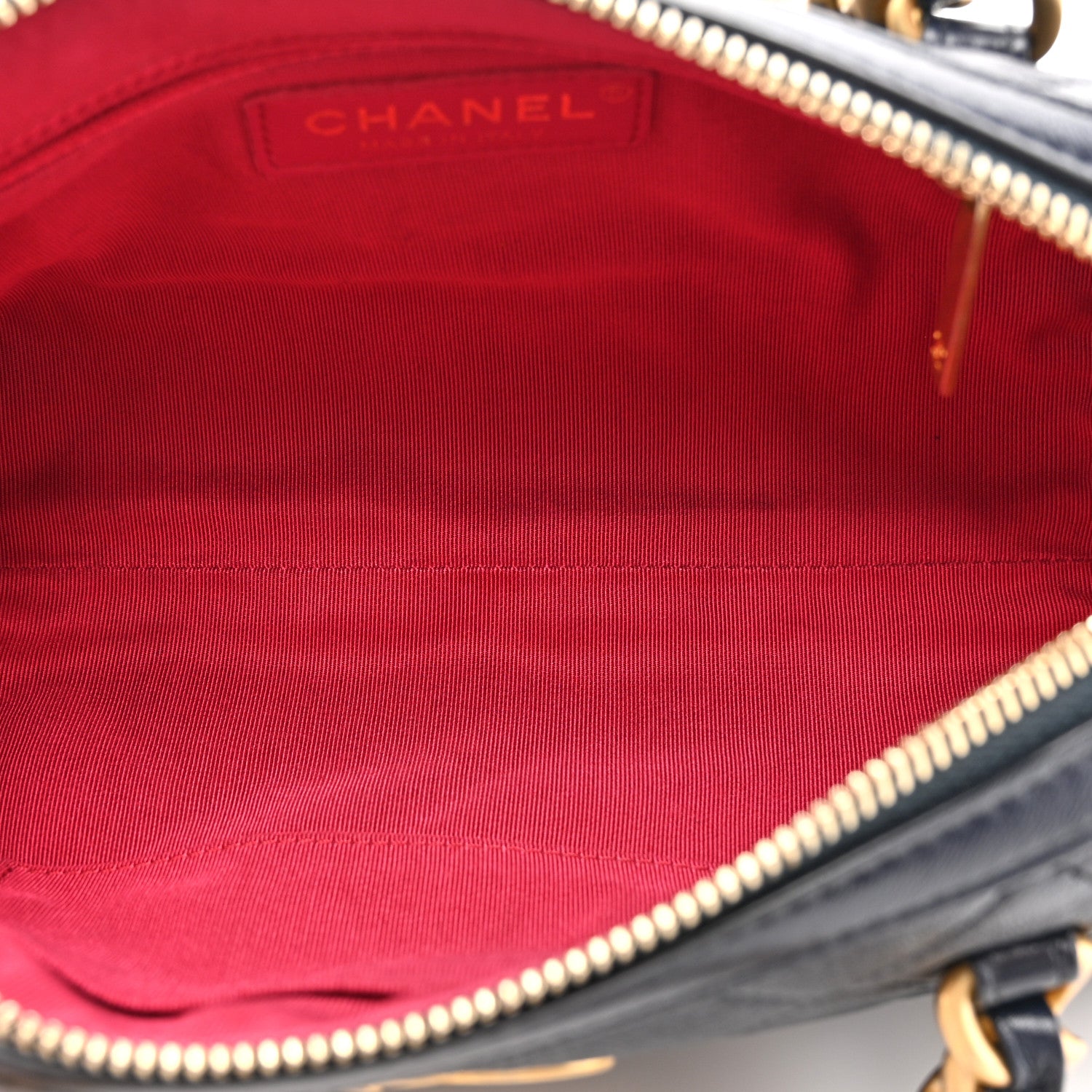 Chanel Shiny Lambskin Quilted Small Fashion Therapy Bowling Bag Navy 4 of 10