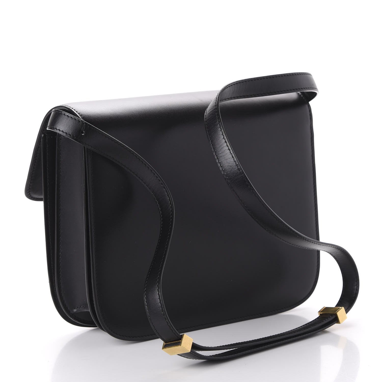 Celine Box Calfskin Medium Classic Box Flap Bag Black 3 of 10